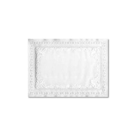 Lagasse Hoffmaster  HFM601SE1014, Classic Embossed Placemats , White, 1000/Carton HFM 601SE1014